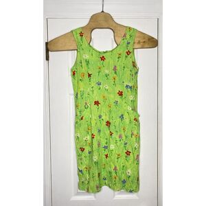 Jams World Junior Women's Mini Tank Dress In Meadow Green 9‎ Women's Small- Read